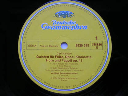 NIELSEN: WIND QUINTET / SERENATA / ANDANTE LAMENTOSO      VESTJYSK CHAMBER ENSEMBLE      2530 515