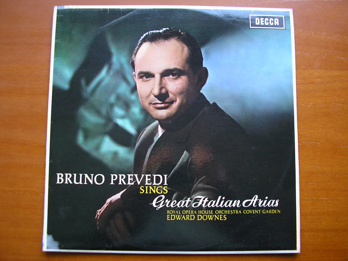 SXL 6114  BRUNO PREVEDI SINGS ITALIAN ARIAS       COVENT GARDEN ORCHESTRA / DOWNES      ED1