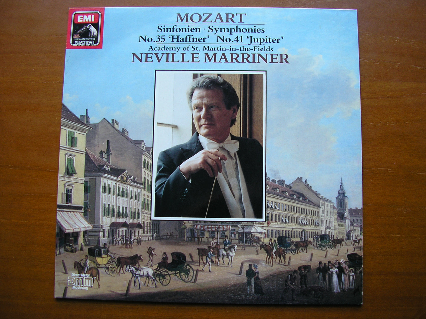 MOZART: SYMPHONIES Nos. 35 'Haffner'  &  41 'Jupiter'      MARRINER / ASMIF     27 0401