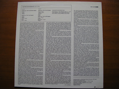 BUXTEHUDE: SONATA a DUE for VIOLIN / VIOLA / HARPSICHORD     BOSTON MUSEUM TRIO     HM B 1089