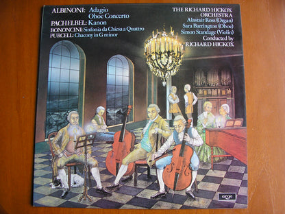 ALBINONI / BONONCINI / PACHELBEL / PURCELL: ORCHESTRAL MUSIC    THE RICHARD HICKOX ORCHESTRA / HICKOX      ZRG 866