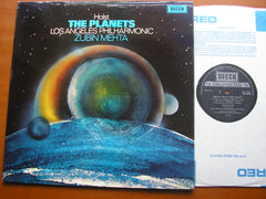 HOLST: THE PLANETS MEHTA / LOS ANGELES PHILHARMONIC ORCHESTRA   SXL 6529