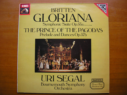 BRITTEN: GLORIANA Symphonic Suite / THE PRINCE OF THE PAGODAS Prelude & Dances    SEGAL / BOURNEMOUTH SYMPHONY   ASD 4073