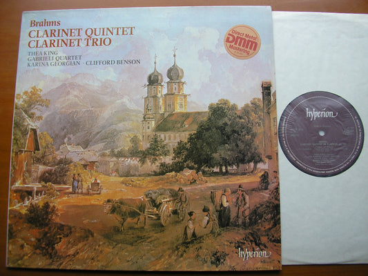BRAHMS: CLARINET TRIO / CLARINET QUINTET     KING / GABRIELI QUARTET / GEORGIAN / BENSON     A66107