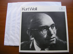 WEILL: VIOLIN CONCERTO / VOCAL & ORCHESTRAL WORKS    ATHERTON / THE LONDO SINFONIETTA    4LP      2740 153