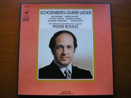 SCHOENBERG: GURRELIEDER      SOLOISTS / BBC SYMPHONY / BOULEZ    2LP      78264