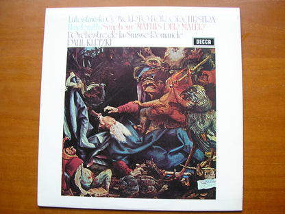 LUTOSLAWSKI: CONCERTO FOR ORCHESTRA / HINDEMITH: MATHIS DER MALER     KLETZKI / SUISSE ROMANDE     SXL 6445