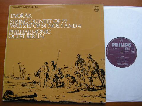 DVORAK: STRING QUINTET Op. 77 / WALTZES Op. 54       MEMBERS OF BERLIN PHILHARMONIC OCTET       SAL 3688