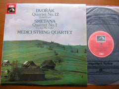 DVORAK: STRING QUARTET in F 'American' / SMETANA: QUARTET in E 'From My Life'      MEDICI STRING QUARTET   ASD3694