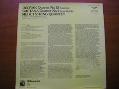 DVORAK: STRING QUARTET in F 'American' / SMETANA: QUARTET in E 'From My Life'      MEDICI STRING QUARTET   ASD3694