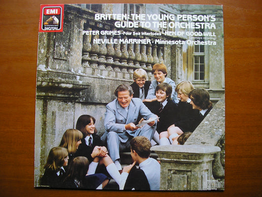 BRITTEN: YOUNG PERSON'S GUIDE TO THE ORCHESTRA / FOUR SEA INTERLUDES      MARRINER / MINNESOTA ORCHESTA    ASD 1436281