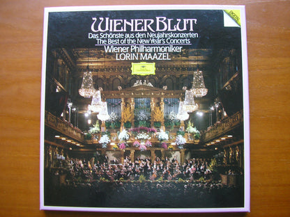 WEINER BLUT: The best of NEW YEAR'S CONCERTS       MAAZEL / VIENNA PHILHARMONIC ORCHESTRA     3LP    413 479