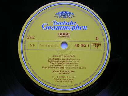 WEINER BLUT: The best of NEW YEAR'S CONCERTS       MAAZEL / VIENNA PHILHARMONIC ORCHESTRA     3LP    413 479