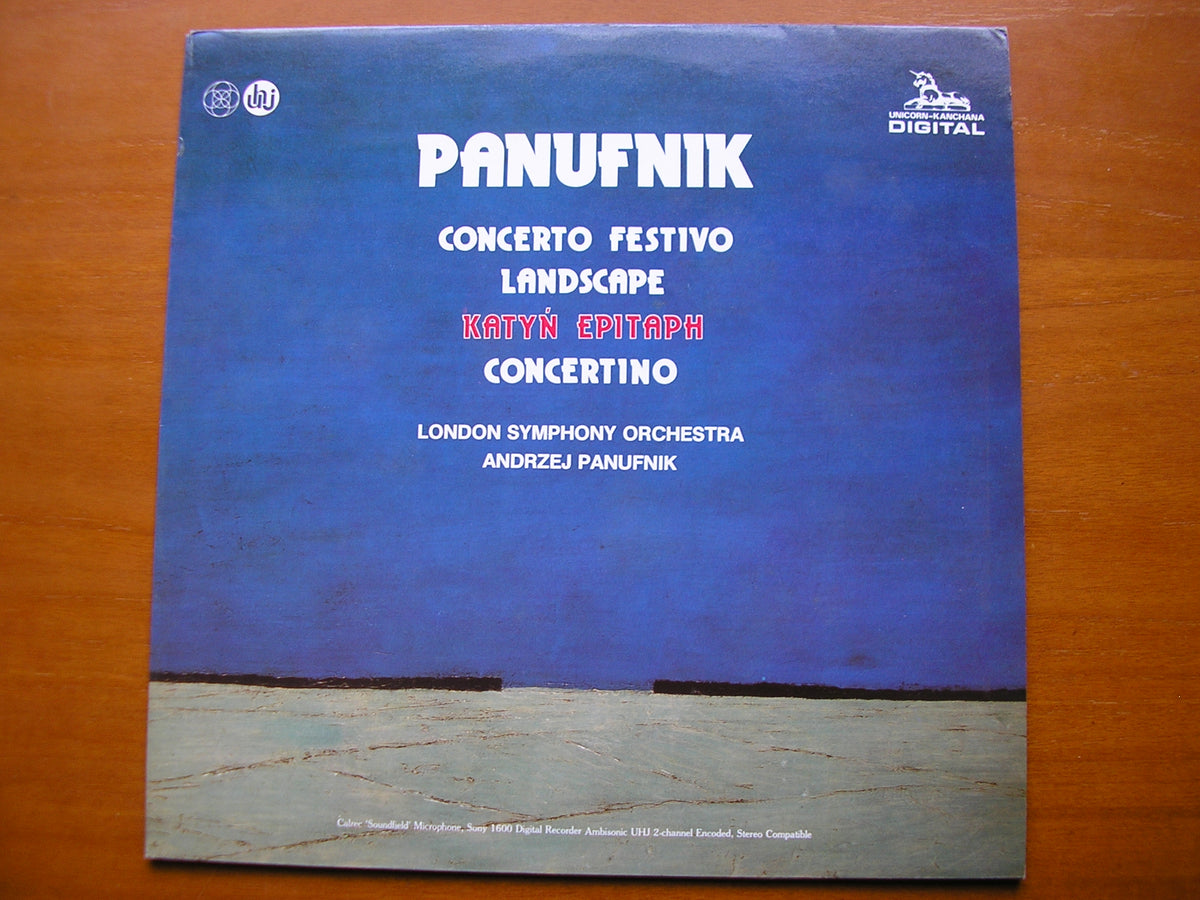 PANUFNIK: CONCERTO FESTIVO / LANDSCAPE / CONCERTINO      PANUFNIK / LONDON SYMPHONY    DKP 9016