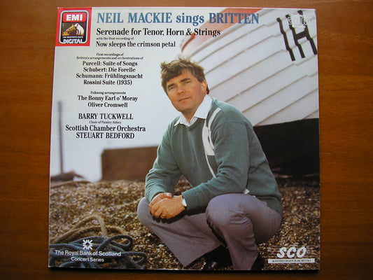 BRITTEN: SERENADE FOR TENOR, HORN & STRINGS / ROSSINI SUITE     MACKIE / TUCKWELL / SCOTTISH CHAMBER ORCHESTRA / BEDFORD    749480