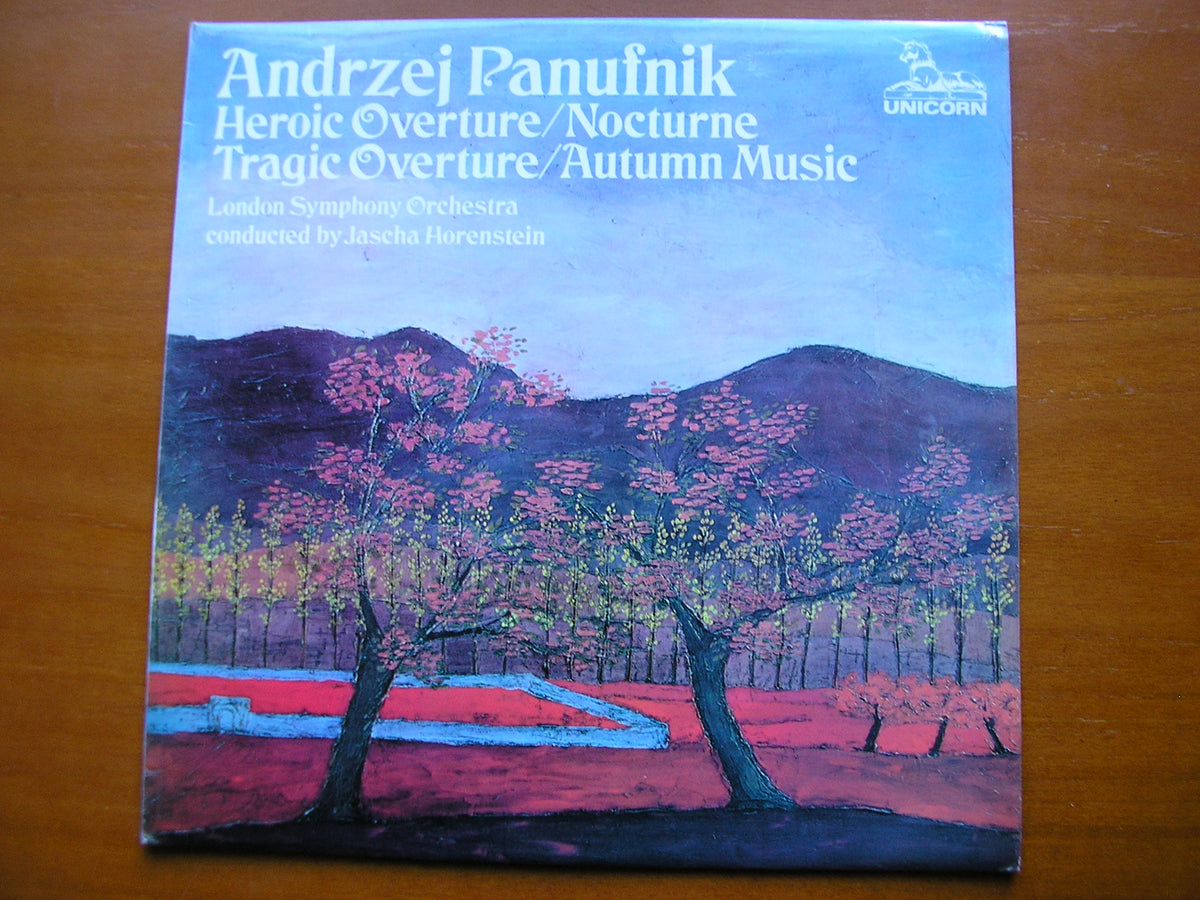 PANUFNIK: HEROIC OVERTURE / TRAGIC OVERTURE / NOCTURNE / AUTUMN MUSIC    HORENSTEIN / LONDON SYMPHONY    RHS 306