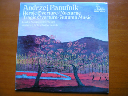 PANUFNIK: HEROIC OVERTURE / TRAGIC OVERTURE / NOCTURNE / AUTUMN MUSIC    HORENSTEIN / LONDON SYMPHONY    RHS 306