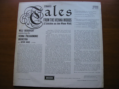 TALES FROM THE VIENNA WOODS: Music of the Strauss Family      BOSKOVSKY / VIENNA PHILHARMONIC     SXL 6040