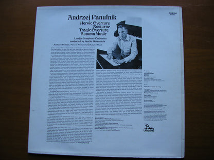 PANUFNIK: HEROIC OVERTURE / TRAGIC OVERTURE / NOCTURNE / AUTUMN MUSIC    HORENSTEIN / LONDON SYMPHONY    RHS 306
