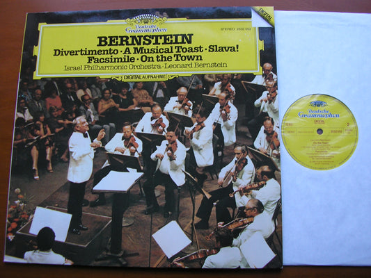 BERNSTEIN: DIVERTIMENTO / SLAVA / FACSIMILE / ON THE TOWN       ISRAEL PHILHARMONIC / BERNSTEIN      2532 052