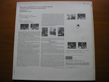ELGAR: SYMPHONY No. 2     SOLTI / LONDON PHILHARMONIC     SXL 6723