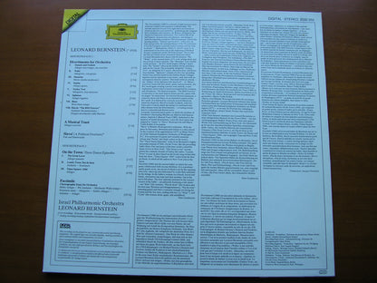 BERNSTEIN: DIVERTIMENTO / SLAVA / FACSIMILE / ON THE TOWN       ISRAEL PHILHARMONIC / BERNSTEIN      2532 052