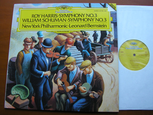 HARRIS: SYMPHONY No. 3 / SCHUMAN: SYMPHONY No. 3       BERNSTEIN / NEW YORK PHILHARMONIC     419 780
