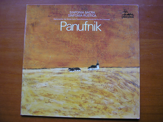 PANUFNIK: SINFONIA SACRA / SINFONIA RUSTICA     PANUFNIK / MONTE CARLO OPERA ORCHESTRA       RHS 315