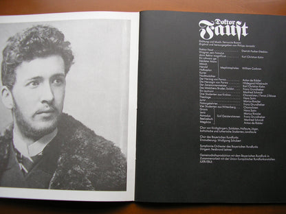 BUSONI: DOKTOR FAUST     FISCHER-DIESKAU / COCHRAN / HILLEBRECHT / DE RIDDER / BAVARIAN RADIO    3LP    2709 032