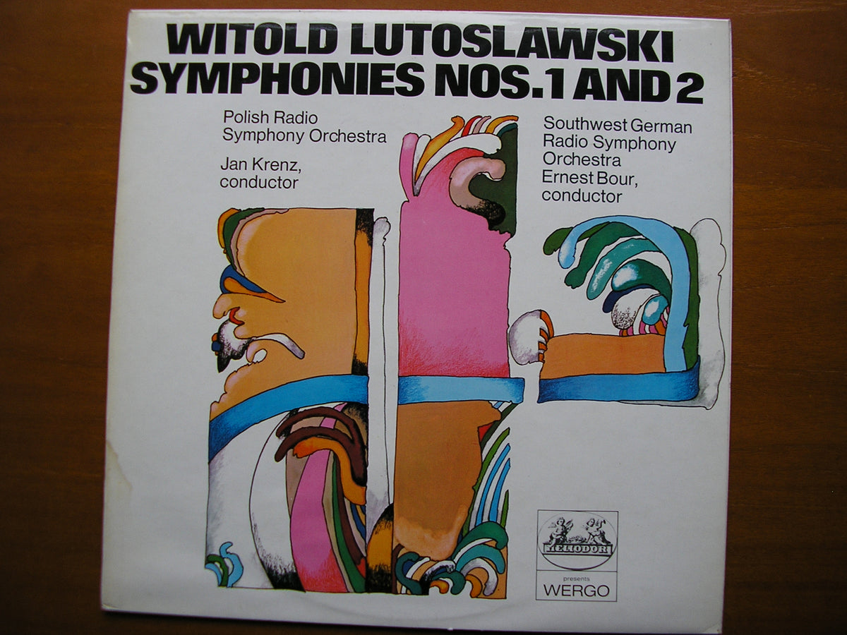 LUTOSLAWSKI: SYMPHONIES Nos. 1 & 2      KRENZ / BOUR / POLISH RADIO SYMPHONY / SW GERMAN RADIO ORCHESTRA     2549 014