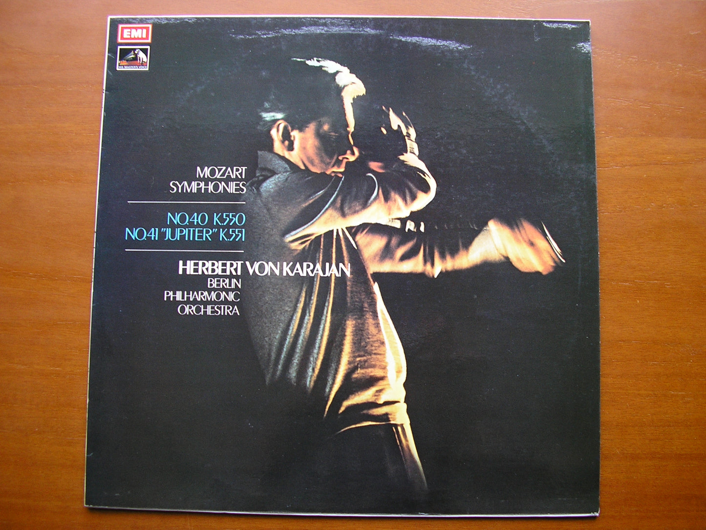MOZART: SYMPHONIES Nos. 40  &  41  'Jupiter'      KARAJAN / BERLIN PHILHARMONIC     ASD 2732