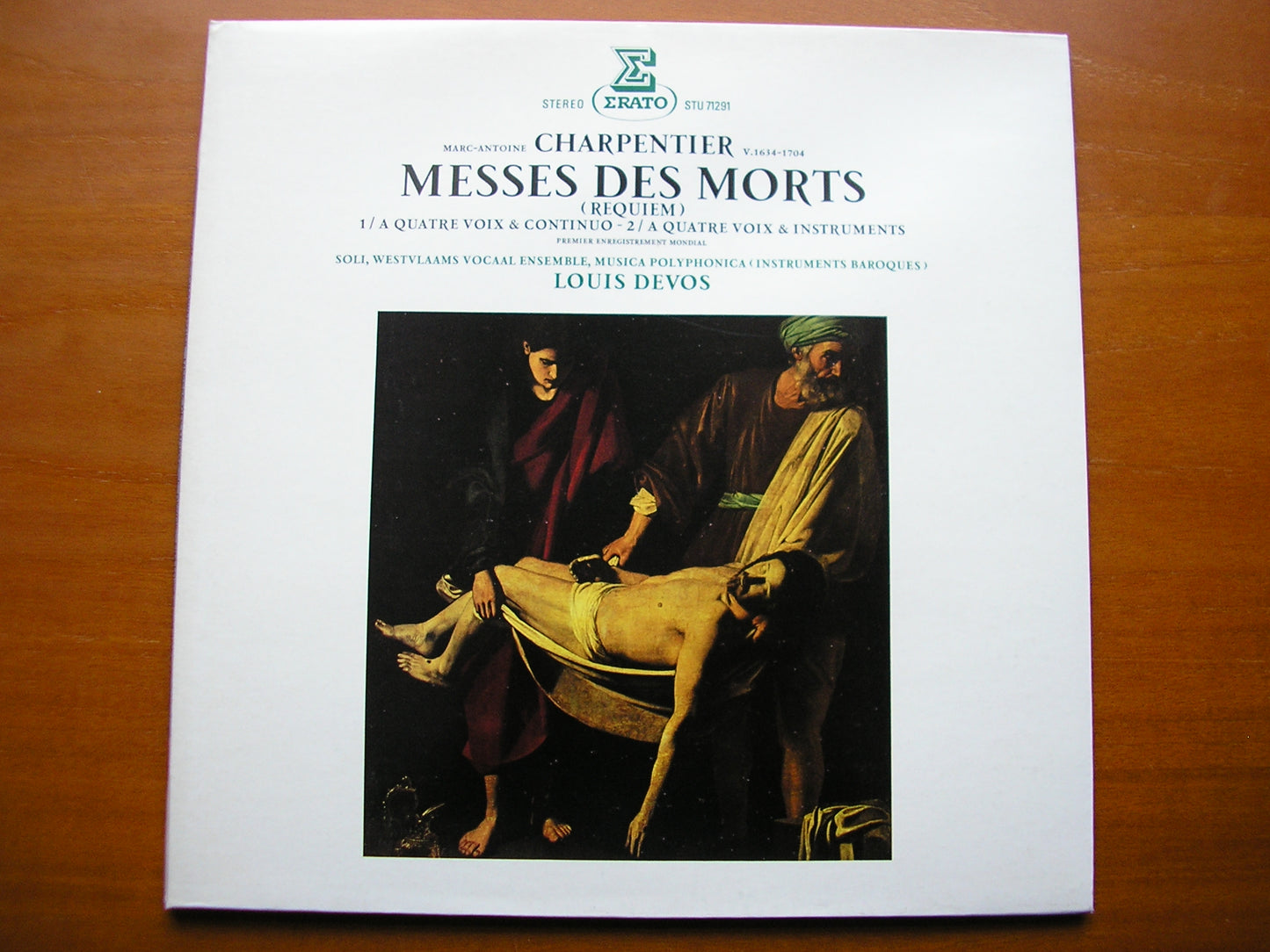 CHARPENTIER: MESSES DES MORTS  (REQUIEM)     SOLOISTS / MUSICA POLYPHONICA / DEVOS     STU 71291