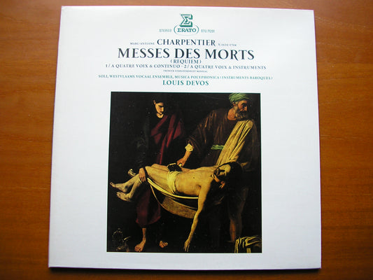 CHARPENTIER: MESSES DES MORTS  (REQUIEM)     SOLOISTS / MUSICA POLYPHONICA / DEVOS     STU 71291