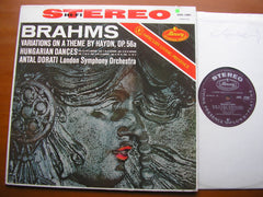 BRAHMS: HAYDN VARIATIONS / SEVEN HUNGARIAN DANCES     DORATI / LONDON SYMPHONY     AMS 16006