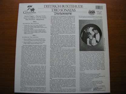 BUXTEHUDE: TRIO SONATAS    HUGGETT / CUNNINGHAM / MEYERSON      GAU 110