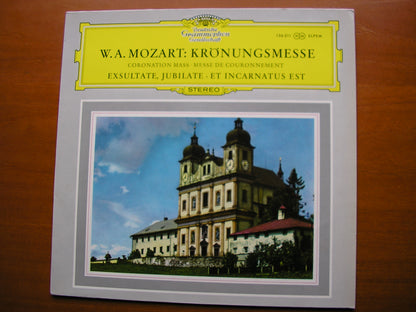 MOZART: CORONATION MASS / EXSULTATE JUBILATE / ET INCARNATUS EST     SOLOISTS / LAMOUREUX ORCHESTRA / MARKEVITCH     136 511
