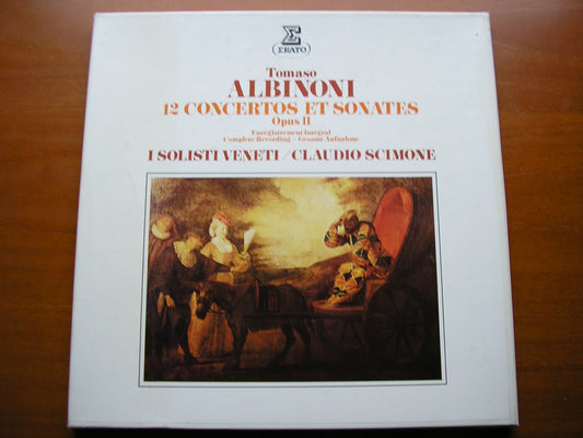 ALBINONI: TWELVE CONCERTOS & SONATAS Op. 11       I SOLOISTI VENETI / SCIMONE   2LP    STU 71234