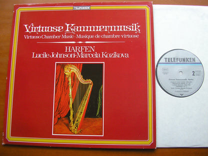 VIRTUOSO CHAMBER MUSIC: DEBUSSY / RAVEL / ROUSSEL / SAINT-SAENS      LUCILE JOHNSON & MARCELA KOZIKOVA       6.42628
