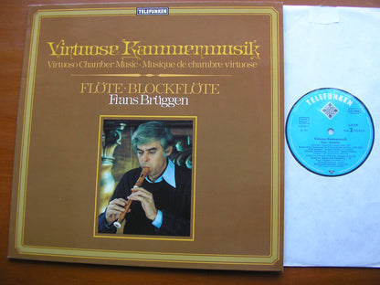 VIRTUOSO CHAMBER MUSIC: HANDEL / BACH / VIVALDI       BRUGGEN / HARNONCOURT / TACHEZI / STASTNY / HARNONCOURT     6.42330 /