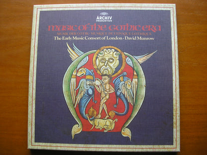 MUSIC OF THE GOTHIC ERA 1160 - 1400     THE EARLY MUSIC CONSORT OF LONDON / MUNROW   2723 045
