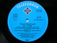 VIRTUOSO CHAMBER MUSIC: HANDEL / BACH / VIVALDI       BRUGGEN / HARNONCOURT / TACHEZI / STASTNY / HARNONCOURT     6.42330 /