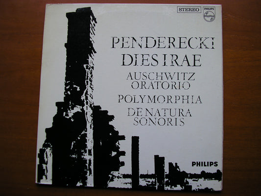 PENDERECKI: DIES IRAE / POLYMORPHIA / DE NATURA SONORIS     SOLOISTS / CRACOW PHILHARMONIA / CZYZ      SAL 3680