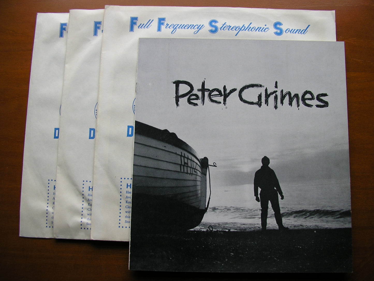 BRITTEN: PETER GRIMES    PEARS / WATSON / BRANNIGAN / OROHCG / BRITTEN    3LP    SXL 2150 / 2