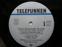 VIRTUOSO CHAMBER MUSIC: WEBER       KLOCKER / GENUIT / NICOLAI / FORSTER / GROBHOLZ / STIEHLER       6.42830