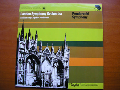 PENDERECKI: SYMPHONY    LONDON SYMPHONY ORCHESTRA / KRZYSZTOF PENDERECKI       Q4 EMD 5507
