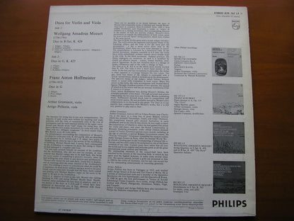MOZART: DUOS K423 & K424 / HOFFMEISTER: DUO in G       GRUMIAUX / PELLICCIA       839 747