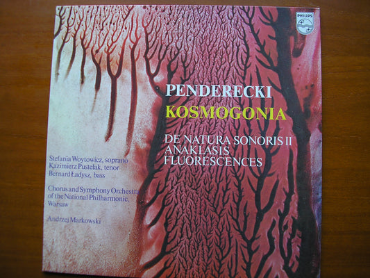 PENDERECKI: KOSMOGONIA / DE NATURA SONORIS No. 2 / ANAKLASIS / FLUORESCENCES     WARSAW PHILHARMONIC / MARKOWSKI     6500 683