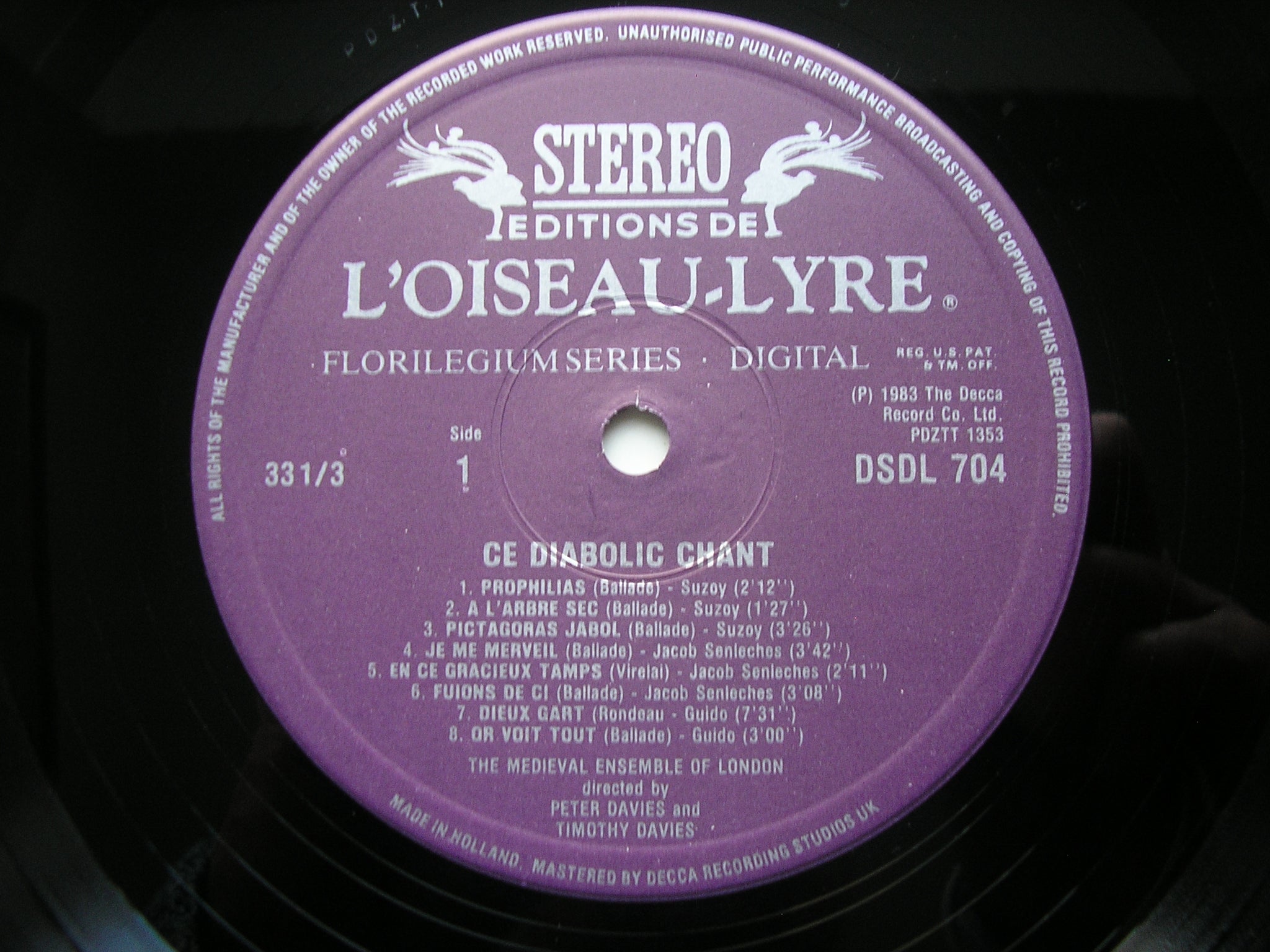 L'Oiseau Lyre – Kingsway Hall Classical Records