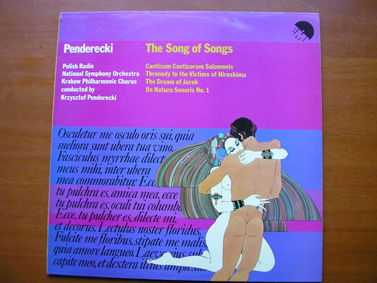 PENDERECKI: THE SONG OF SONGS       POLISH RADIO ORCHESTRA / PENDERECKI        EMD 5529