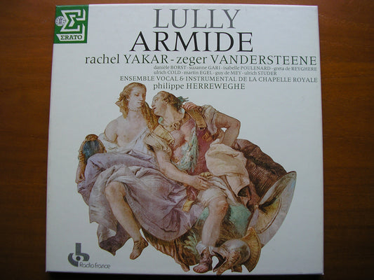 LULLY: ARMIDE    YAKAR / VANDERSTEENE / POULENARD / DE MEY / COLD / CHAPELLE ROYALE / HERREWEGHE   2LP    STU 715302    2LP